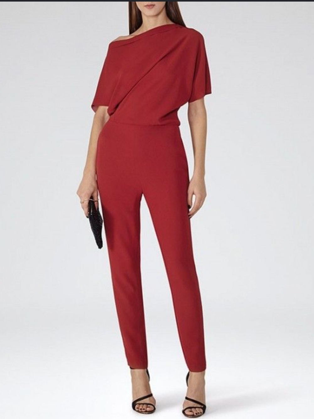 Reiss Jayne Asymetric Jumpsuit
